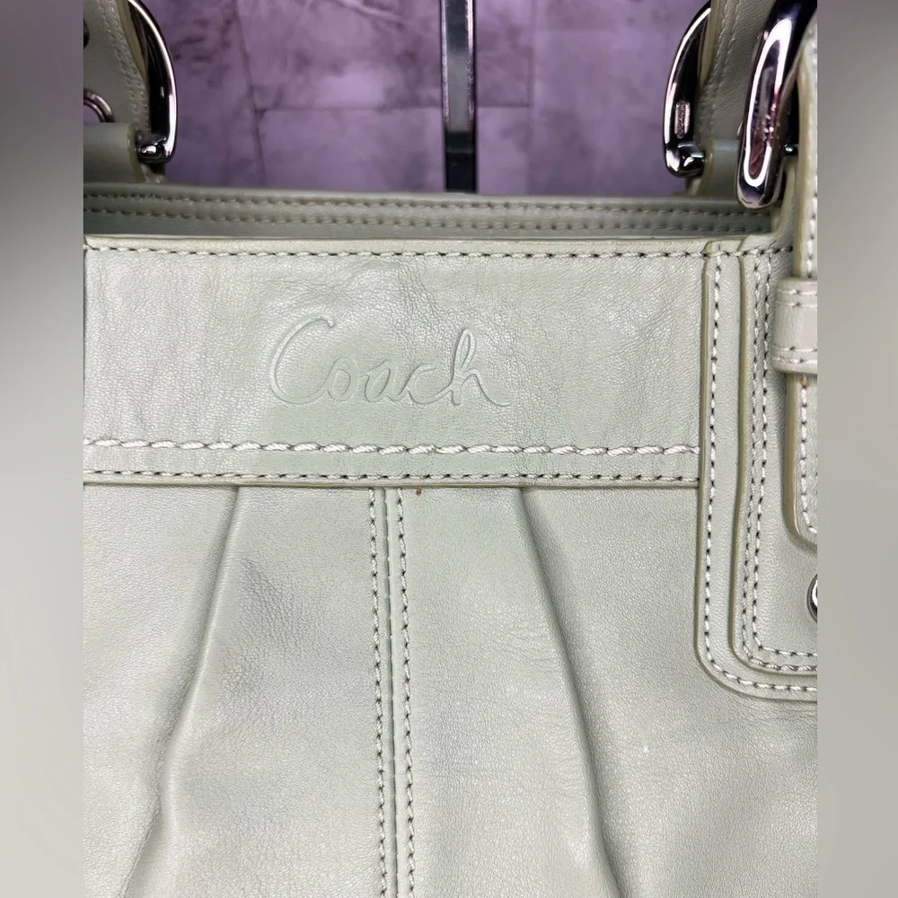 Coach Soho Pleated Leather Bag - Picture 13 of 16